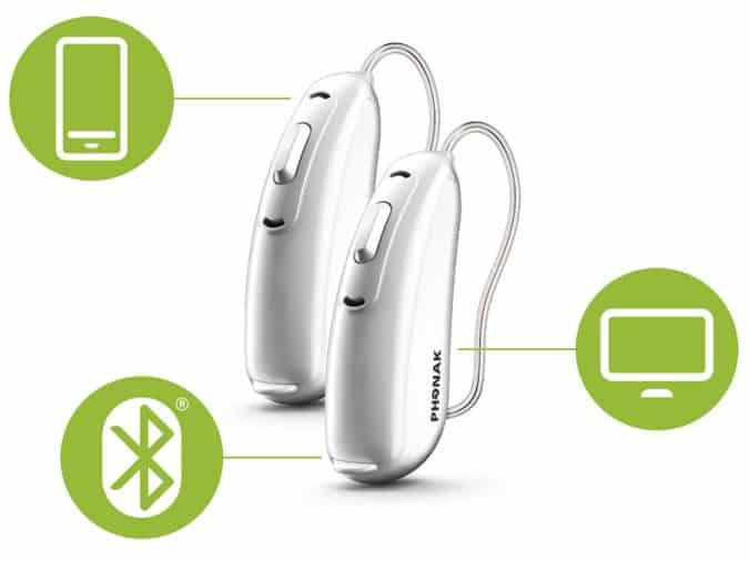 The Phonak Audeo B-Direct with "made for all" connectivity